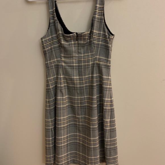 Banana Republic Plaid Mini Dress - Picture 3 of 4